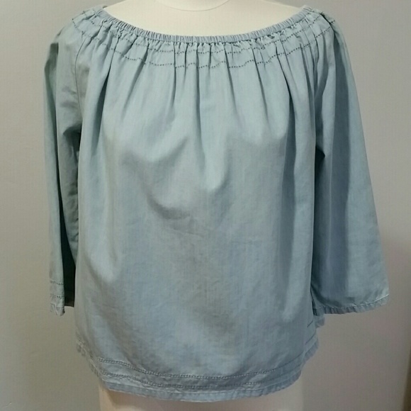 Gap off the shoulder top - Picture 3 of 7